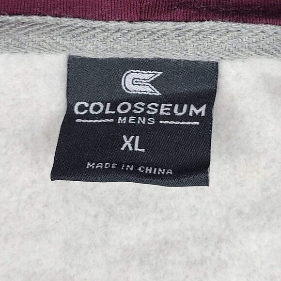 Mississippi State Bulldogs Sweatshirt Mens XL Arch & Logo 3.0 Full Zip Colosseum - Picture 7 of 15